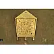 handmade brass letter holder, key holder, card holder