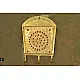 handmade brass letter holder, key holder, card holder