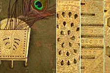Ahar ✽  Brass ~ Card Holder