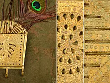 Ahar ✽  Brass ~ Card Holder