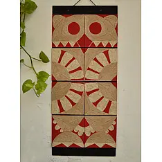 Jute Wall Art ~ Bhalu { Design G }