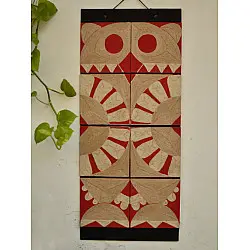 Jute Wall Art ~ Bhalu { Design G }