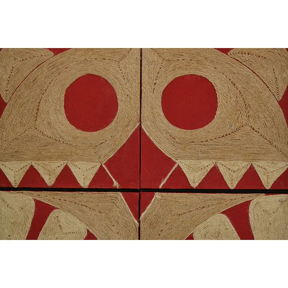 Jute Wall Art ~ Bhalu { Design G }
