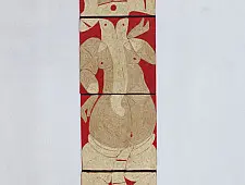 Jute Wall Art ~ Ganesha { Design D }