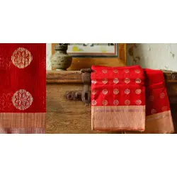 Chanderi saree ~ Puskaraparna