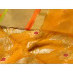 Setyawati ~ Handwoven Chanderi Saree { 33 }