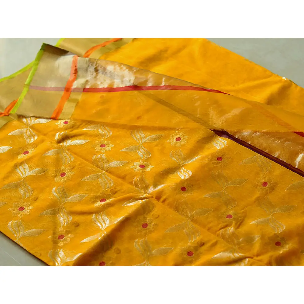 Setyawati ~ Handwoven Chanderi Saree { 33 }