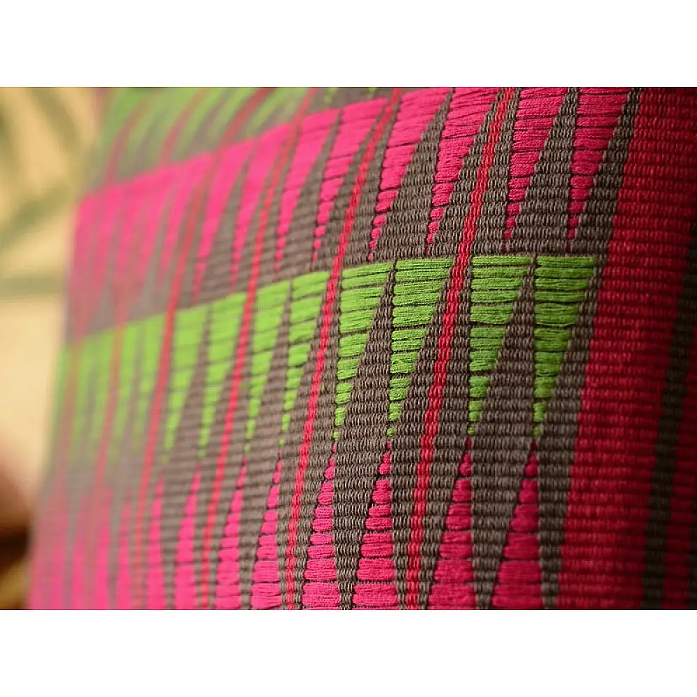 Chizami weaves: Cushion cover (12X12) ~ 10