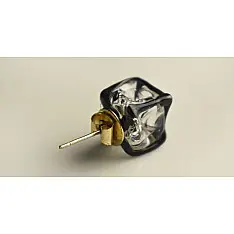 Zeenat ✤ Glass Jewellery ✤ Glass Cube ( Single Stud ) ~ 2