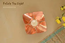 ताम्र ✤ Foliole Tea Light