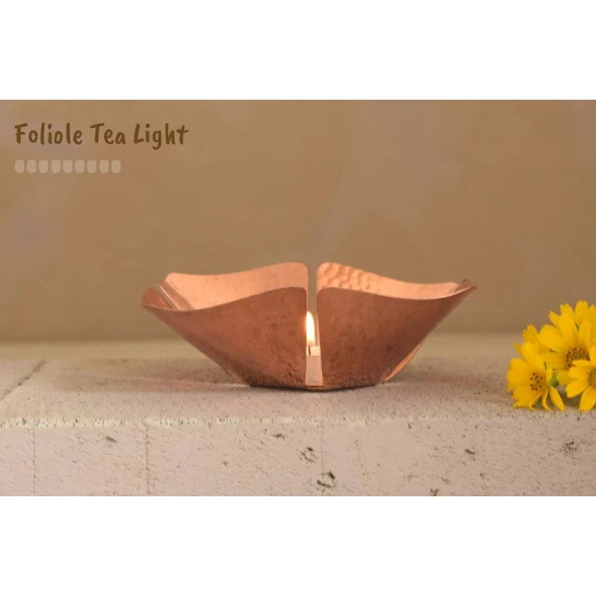 ताम्र ✤ Foliole Tea Light