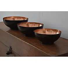 Taamr . ताम्र ✤ Nesting Bowls { Single Piece }