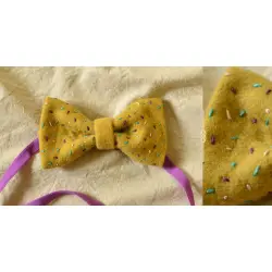 Cherubic ❄ Felt Sprinkle Bow Tie ❄ 11