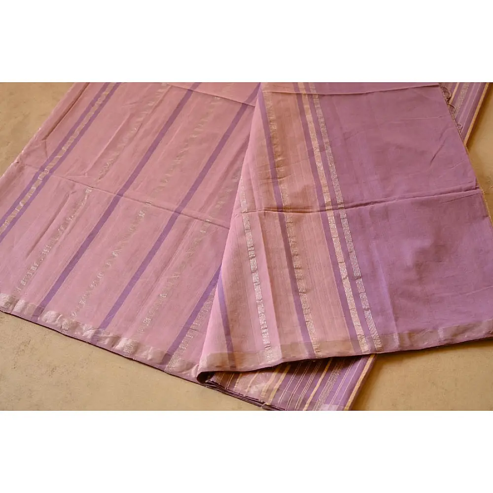 Urvara ⚘ Organic Mercerised Cotton Saree ⚘ 14