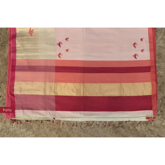 Brinda ❂ Organic Cotton Saree  ❂  2