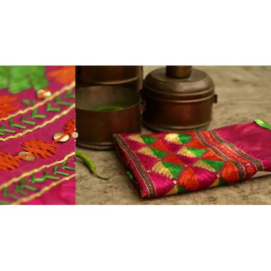 Mahi ❁ Cotton Phulkari Dupatta ❁ 1 ❁