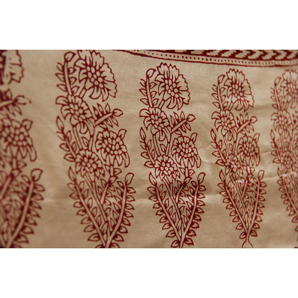Surkhab ♡ Gajji Silk Bagh Stole ♡ C