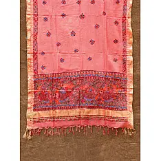 Madhulika ❁ Eri Silk Madhubani Dupatta ❁ 16