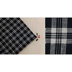 Handwoven Khadi Cotton Fabric ☘ E { Per Meter }