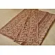 बेला ✤ Kalamkari Motif . Block Printed . Cotton Saree ✤ B
