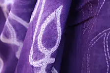 A Complement to Summer ~ Cotton shibori dupatta ~ 9