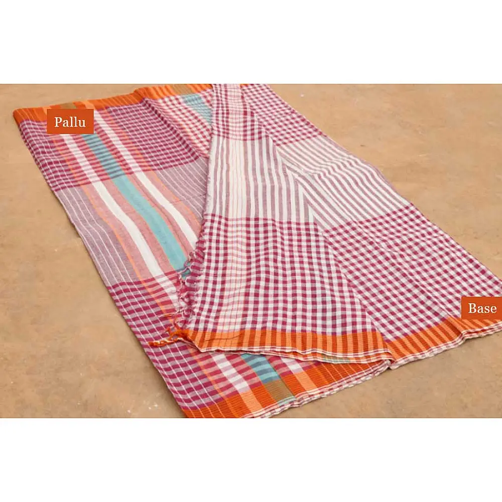हरिद्रा ▦ Gamcha Cotton Sarees ▦ 20