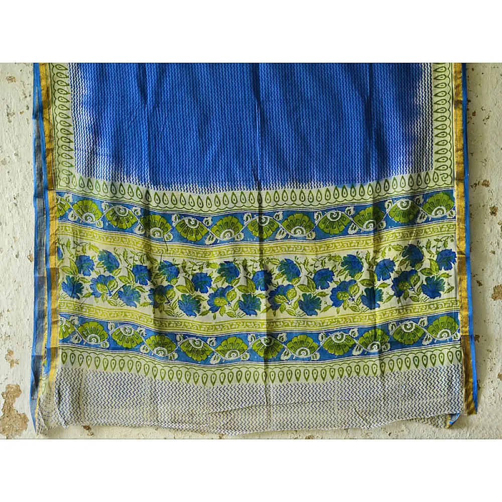 Dress Material ~ Champa (Blue)