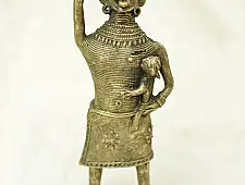 Ormolu ✺ Dhokra Tribal Women { 2 }