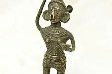 Ormolu ✺ Dhokra Tribal Women { 4 }