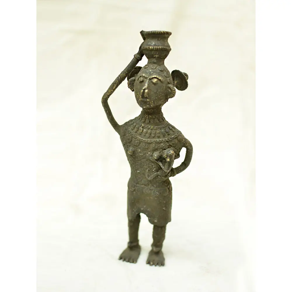 Ormolu ✺ Dhokra Tribal Women { 5 }