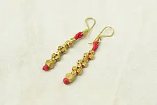 Ormolu ✺ Dhokra Earrings { 14 }
