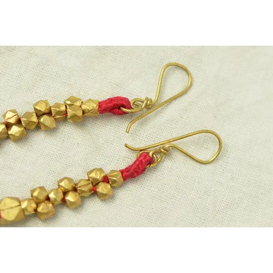 Ormolu ✺ Dhokra Earrings { 14 }