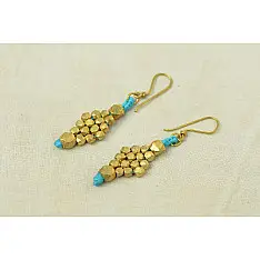 Ormolu ✺ Dhokra Earrings { 16 }