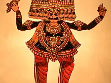 Tell Tale ♣ Leather Puppets ♣ Lankapati Ravana { 12 }