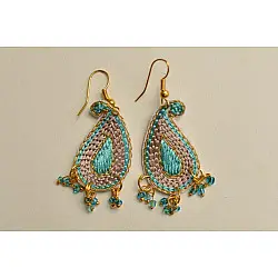 Of Glitter & Shine ☆ Embroidered Jewelry { Earrings } 8
