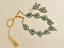 Of Glitter & Shine ☆ Embroidered Jewelry { Necklace } 14
