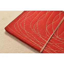 Bahi khata Red diary ☙ 31 { 11.5 X 8 in }