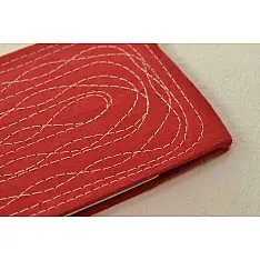 Bahi khata Red diary ☙ 35 { 16" X 8.7" }