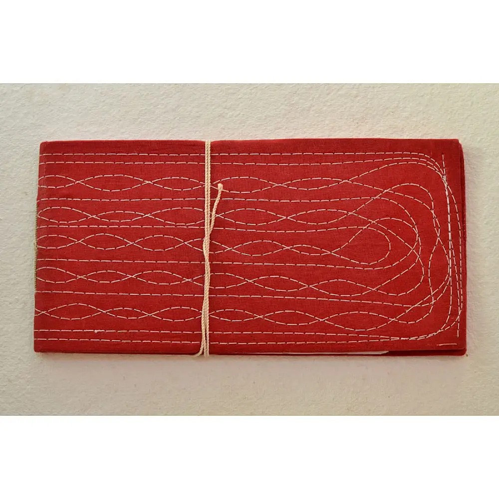 shop Bahi khata Red diary ☙ 35 { 16 X 8.7 in }