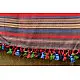 Colors of sojourn ~ Handwoven Cotton Shawl