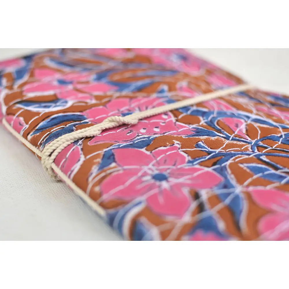 Gaamthi block print pothi diary ☙ 22 { 9 X 6 in }
