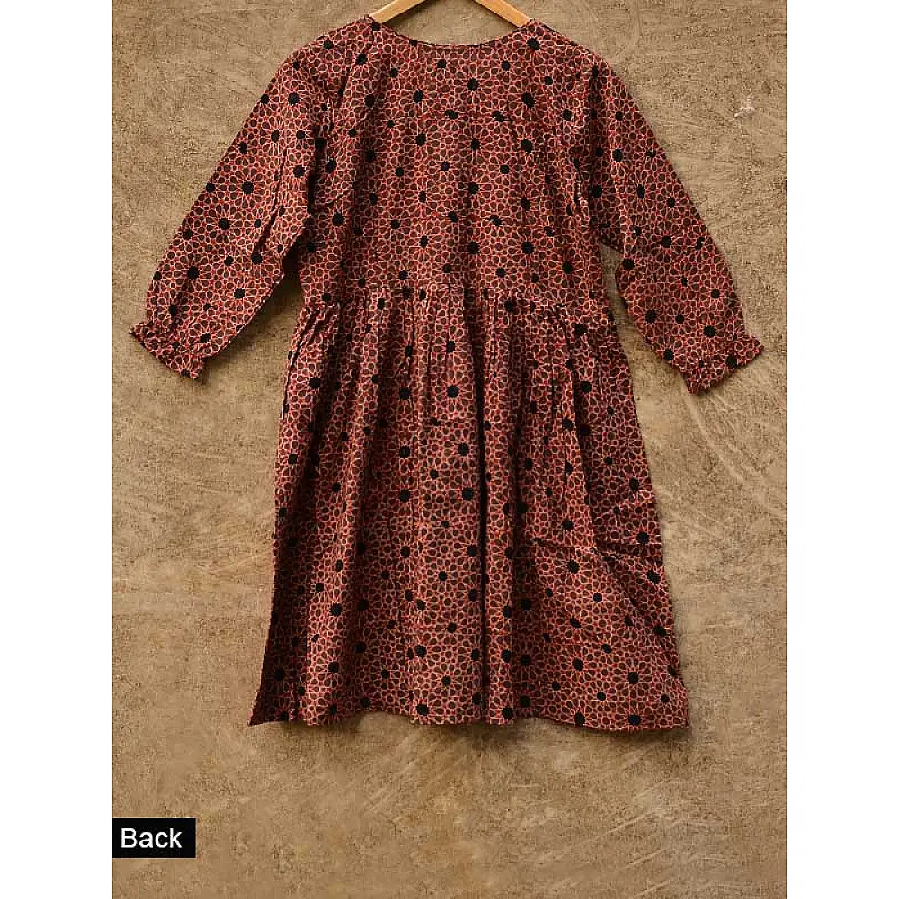 The little big girl ✼ Ajrakh dress ✼ B