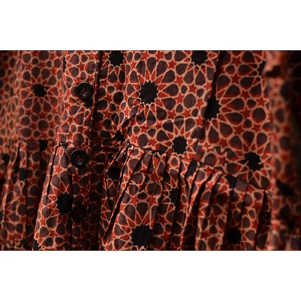 The little big girl ✼ Ajrakh dress ✼ B