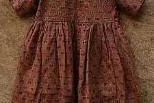 फुहार / Fuhar ✾ Kids Ajrakh frock ✼ H