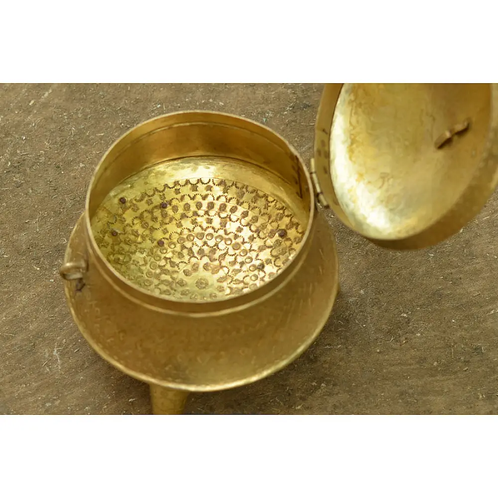 shop handmade pure brass paan dan