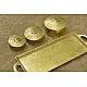 handmade brass mukhvas box with tray
