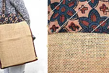 Getting carried away ~ Handmade Jute bag ~ 1