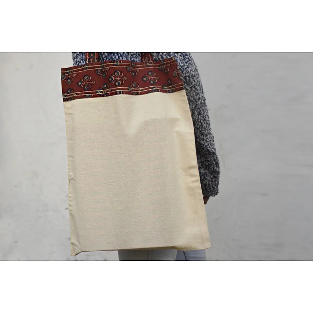 Getting carried away ~ Handmade Cotton Bag ~ 5