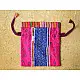 Kambira Embroidery ~ Raw silk pouch III