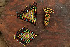 Tribal trails ~ ( Set of 3 ) * 14 *